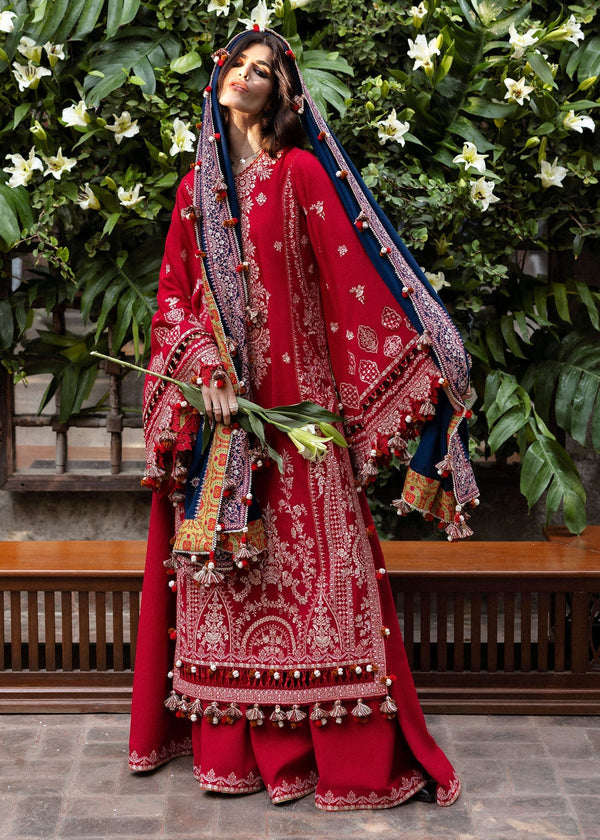 Hussain Rehar | Karandi Winter 24 | Aman - by - Libasekhas UK - Registered Vendor of : Hussain Rehar - 100% Original Designer Dresss