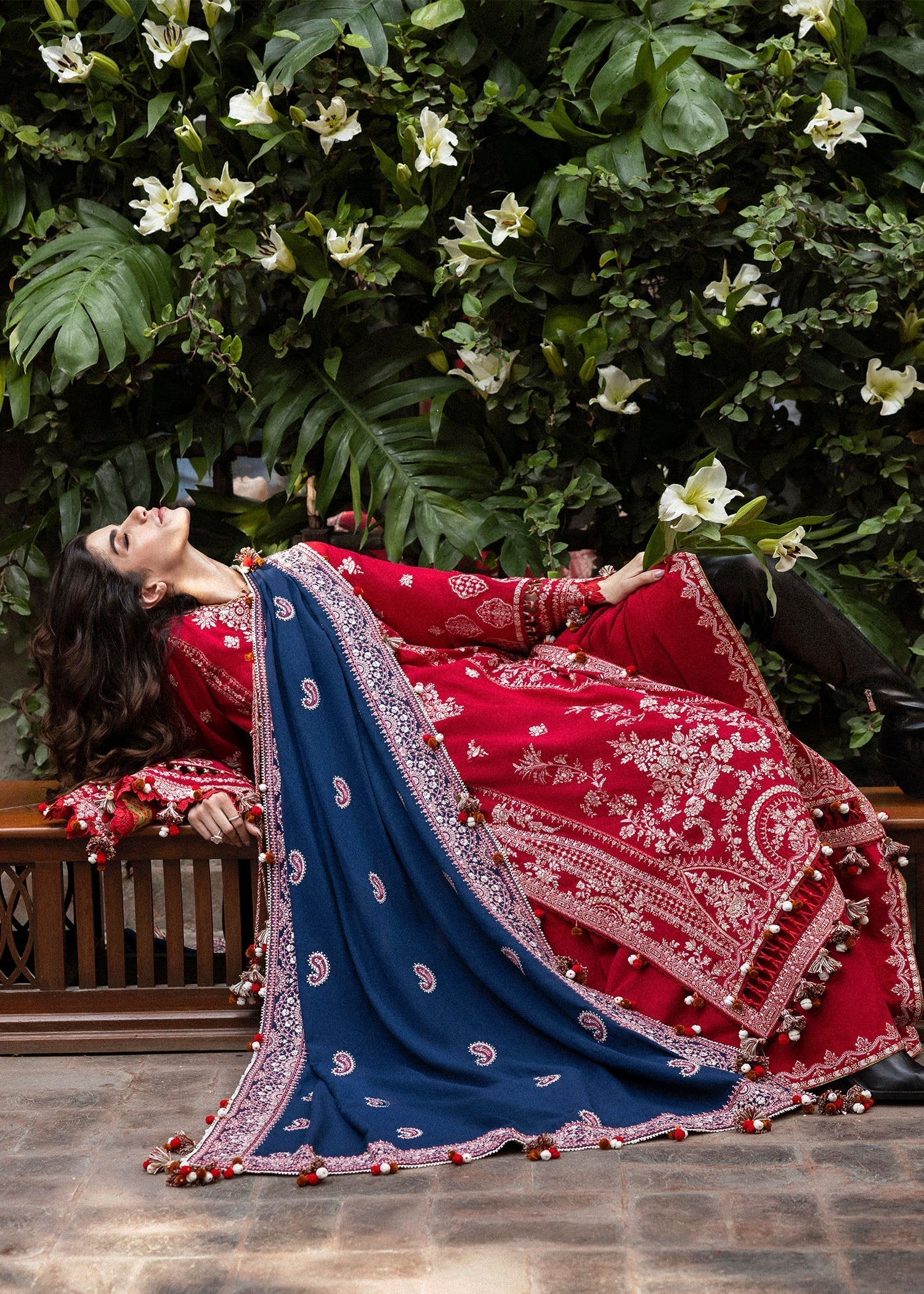 Hussain Rehar | Karandi Winter 24 | Aman - by - Libasekhas UK - Registered Vendor of : Hussain Rehar - 100% Original Designer Dresss
