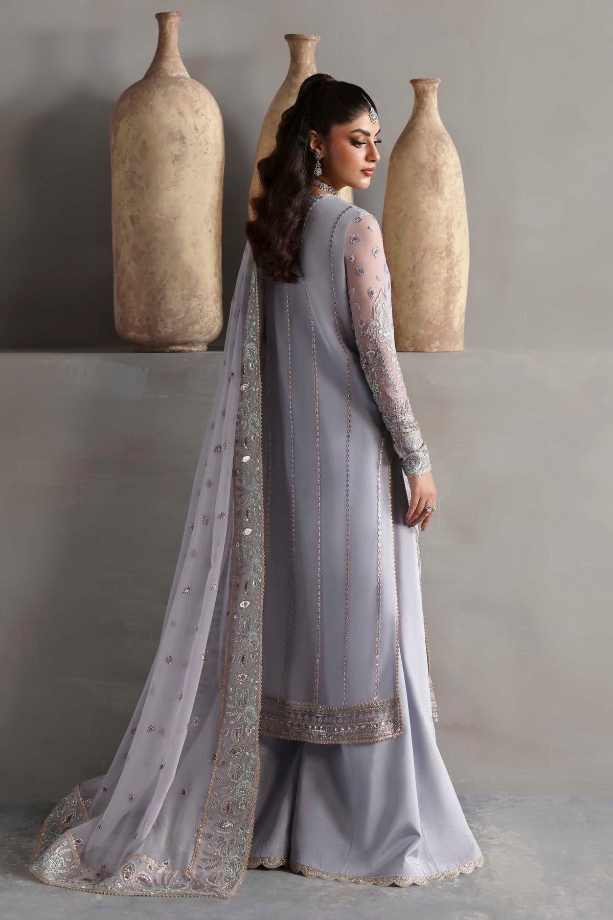 Akbar Aslam | Meeras Luxury Chiffon 25 | Emeraya - by Libasekhas UK - Registered Vendor of : Akbar Aslam - 100% Original Designer Dress