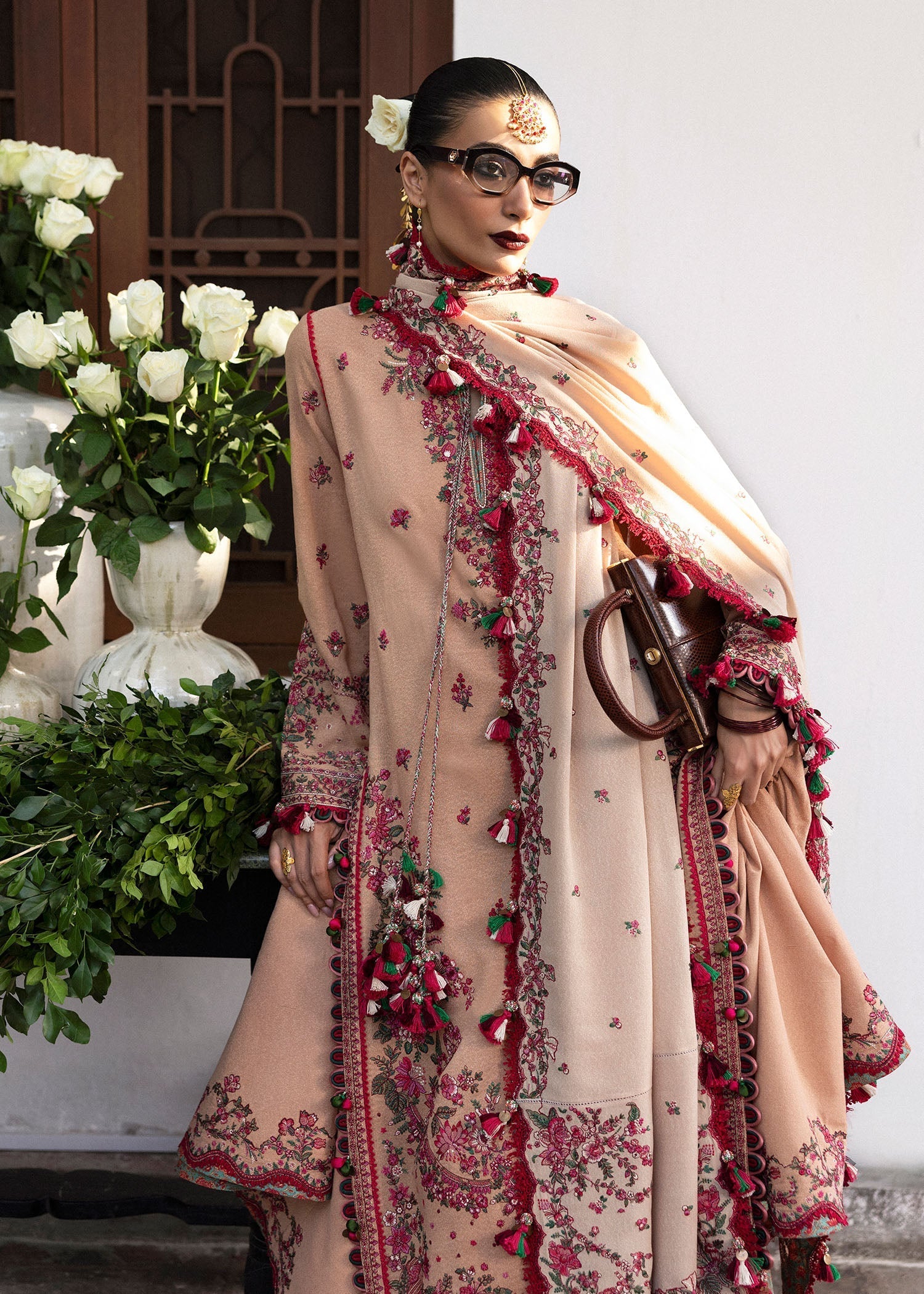 Hussain Rehar | Karandi Winter 24 | Lali - by - Libasekhas UK - Registered Vendor of : Hussain Rehar - 100% Original Designer Dresss