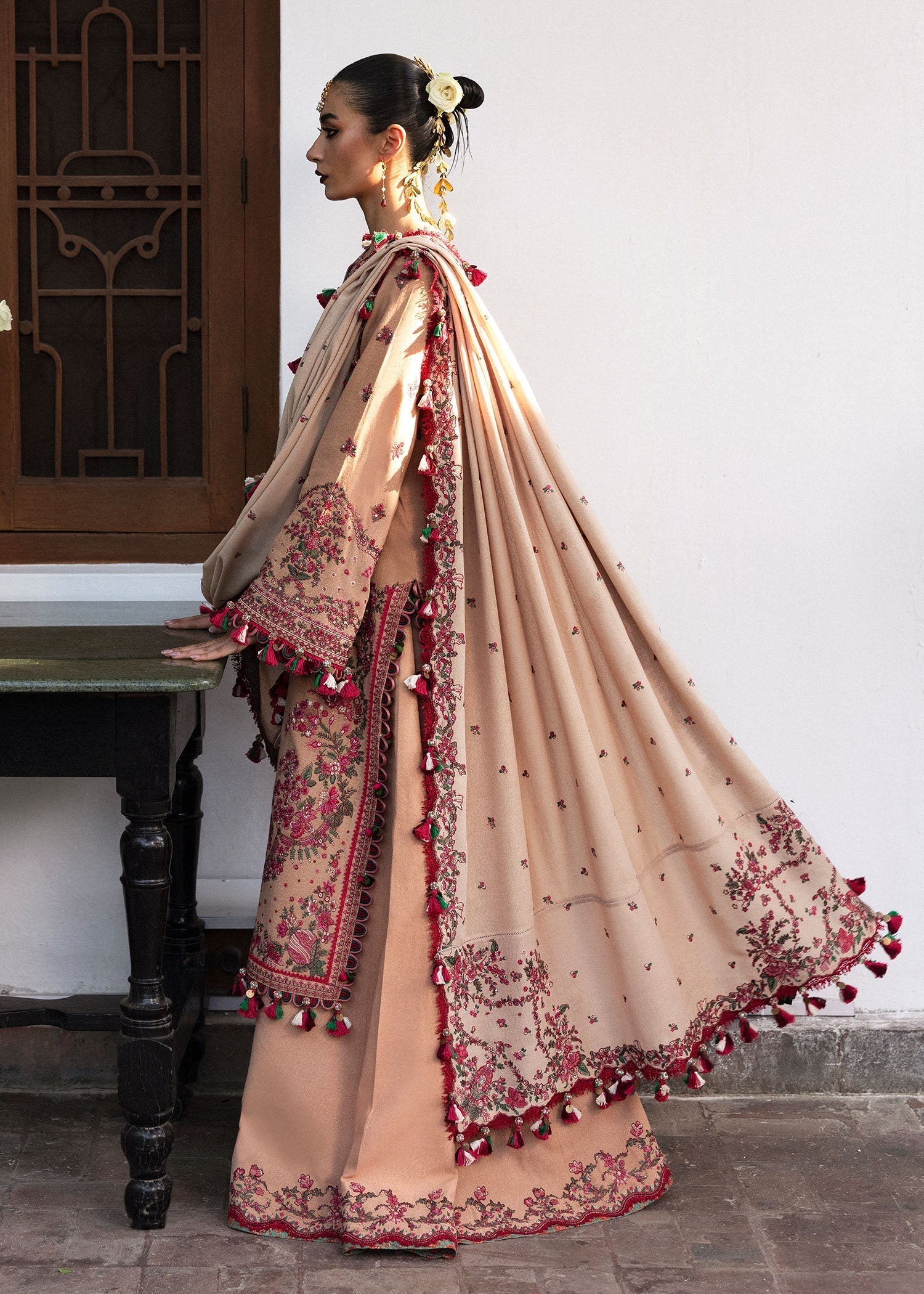 Hussain Rehar | Karandi Winter 24 | Lali - by - Libasekhas UK - Registered Vendor of : Hussain Rehar - 100% Original Designer Dresss