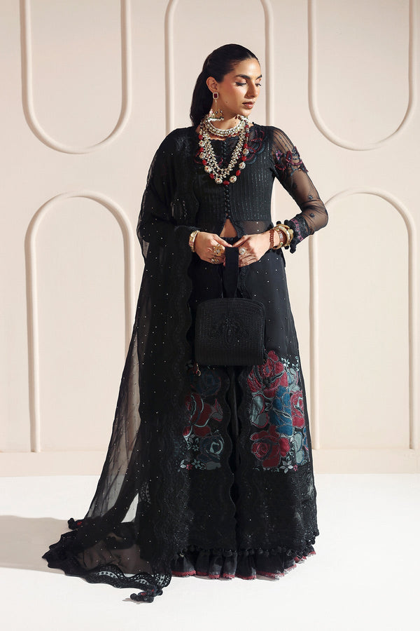 Alizeh | Aymal Luxury Bamber Chiffon | MEERAB - by Libasekhas UK - Registered Vendor of : Alizeh - 100% Original Designer Dress