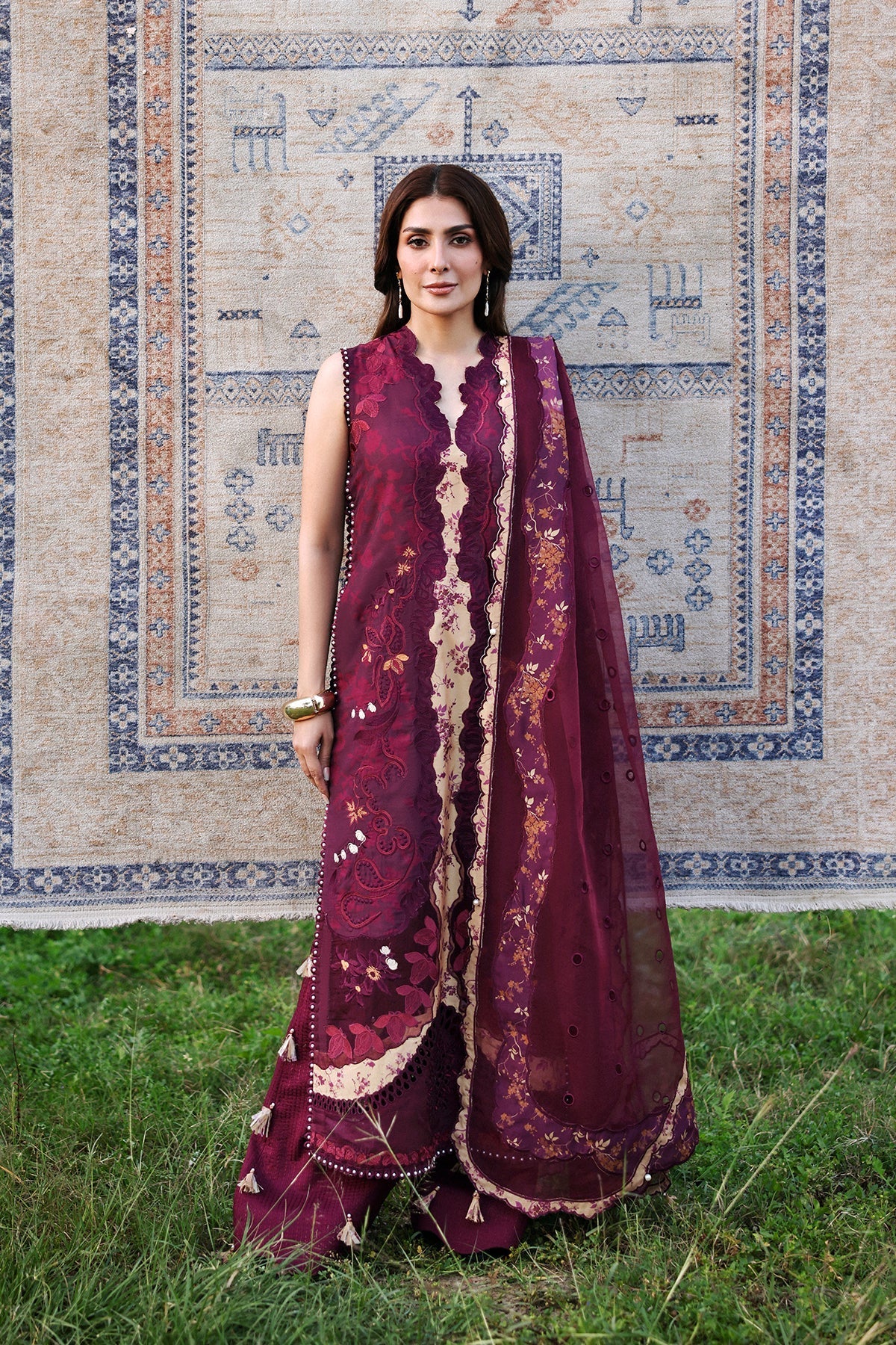 Afrozeh | A Lawn 26 | THALIA - by Libasekhas UK - Registered Vendor of : Afrozeh - 100% Original Designer Dress