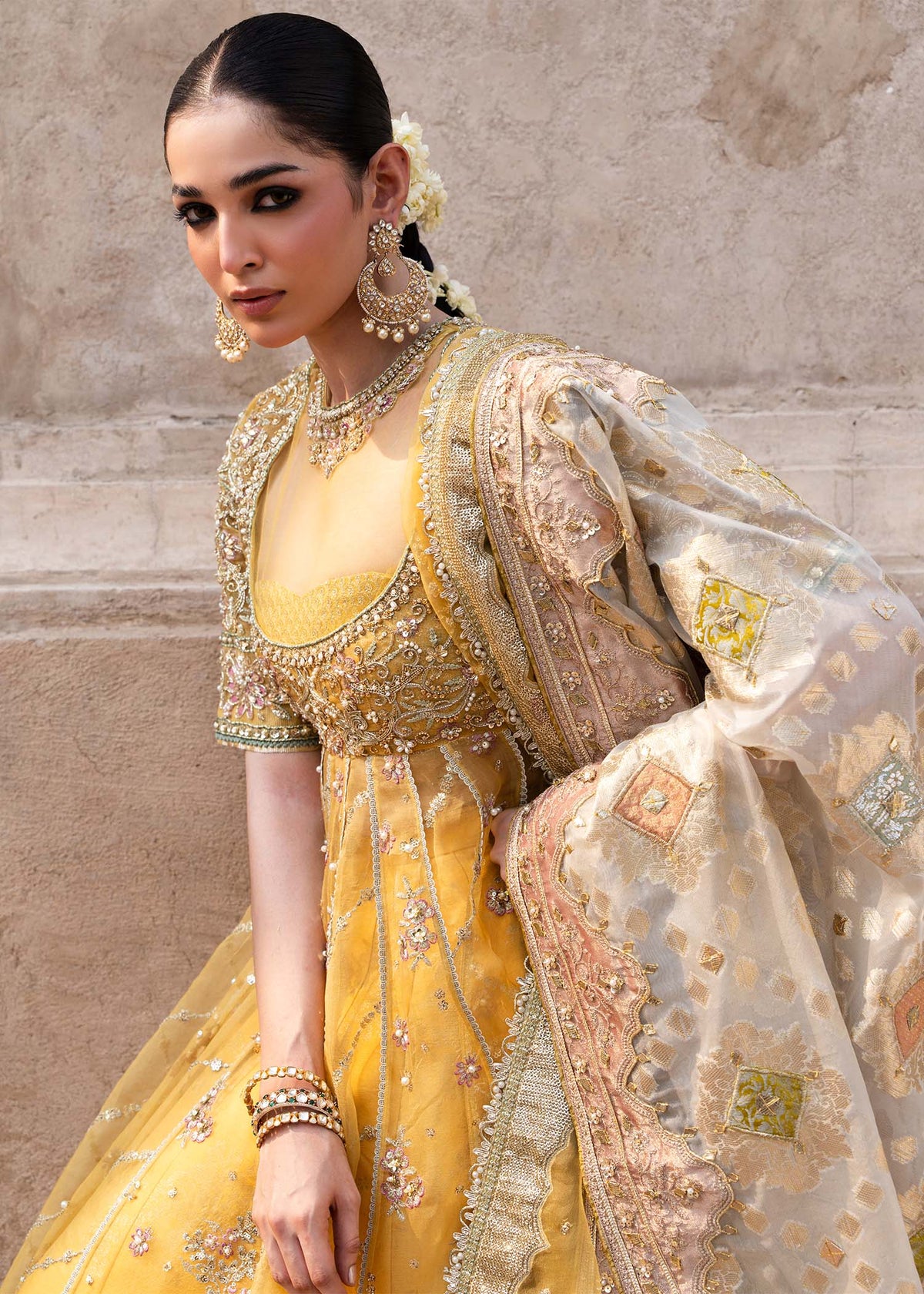 Sadaf Fawad Khan | Zeenat Formals 26 | Meeras - by Libasekhas UK - Registered Vendor of : Sadaf Fawad Khan - 100% Original Designer Dress