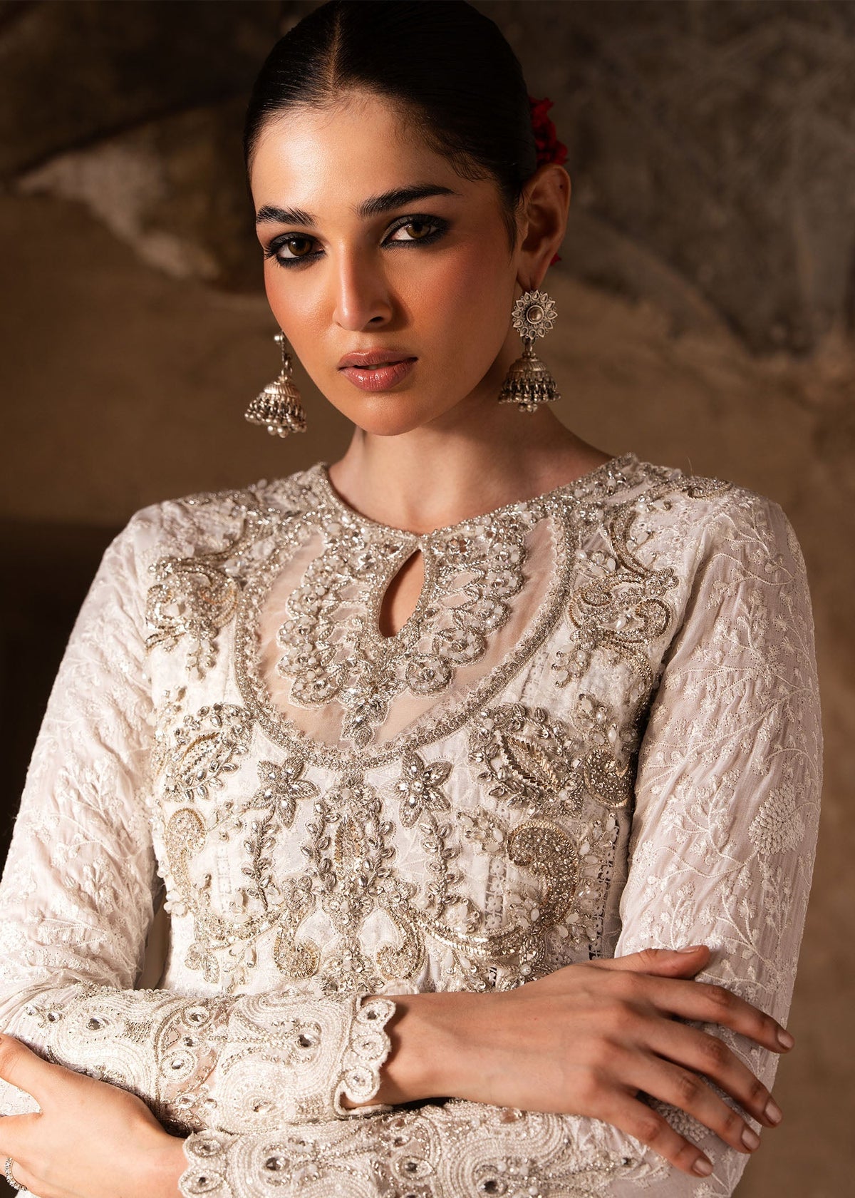 Sadaf Fawad Khan | Zeenat Formals 26 | Aaina - by Libasekhas UK - Registered Vendor of : Sadaf Fawad Khan - 100% Original Designer Dress