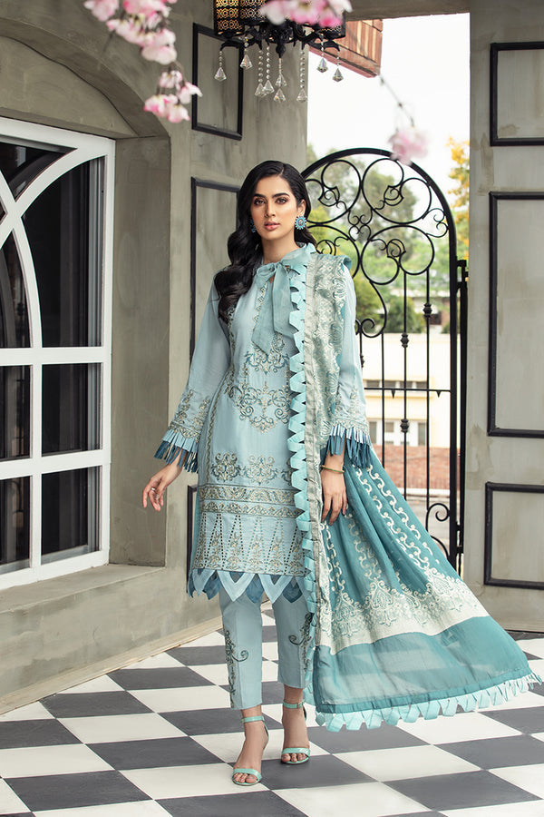 House of Nawab | Lawn Collection 24 | ROWSHAN - by - Libasekhas UK - Registered Vendor of : House of Nawab - 100% Original Designer Dresss