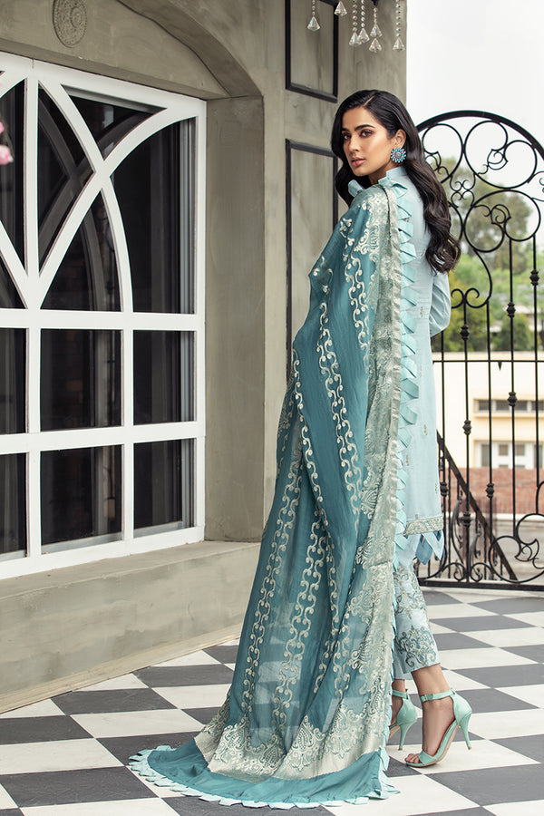 House of Nawab | Lawn Collection 24 | ROWSHAN - by - Libasekhas UK - Registered Vendor of : House of Nawab - 100% Original Designer Dresss