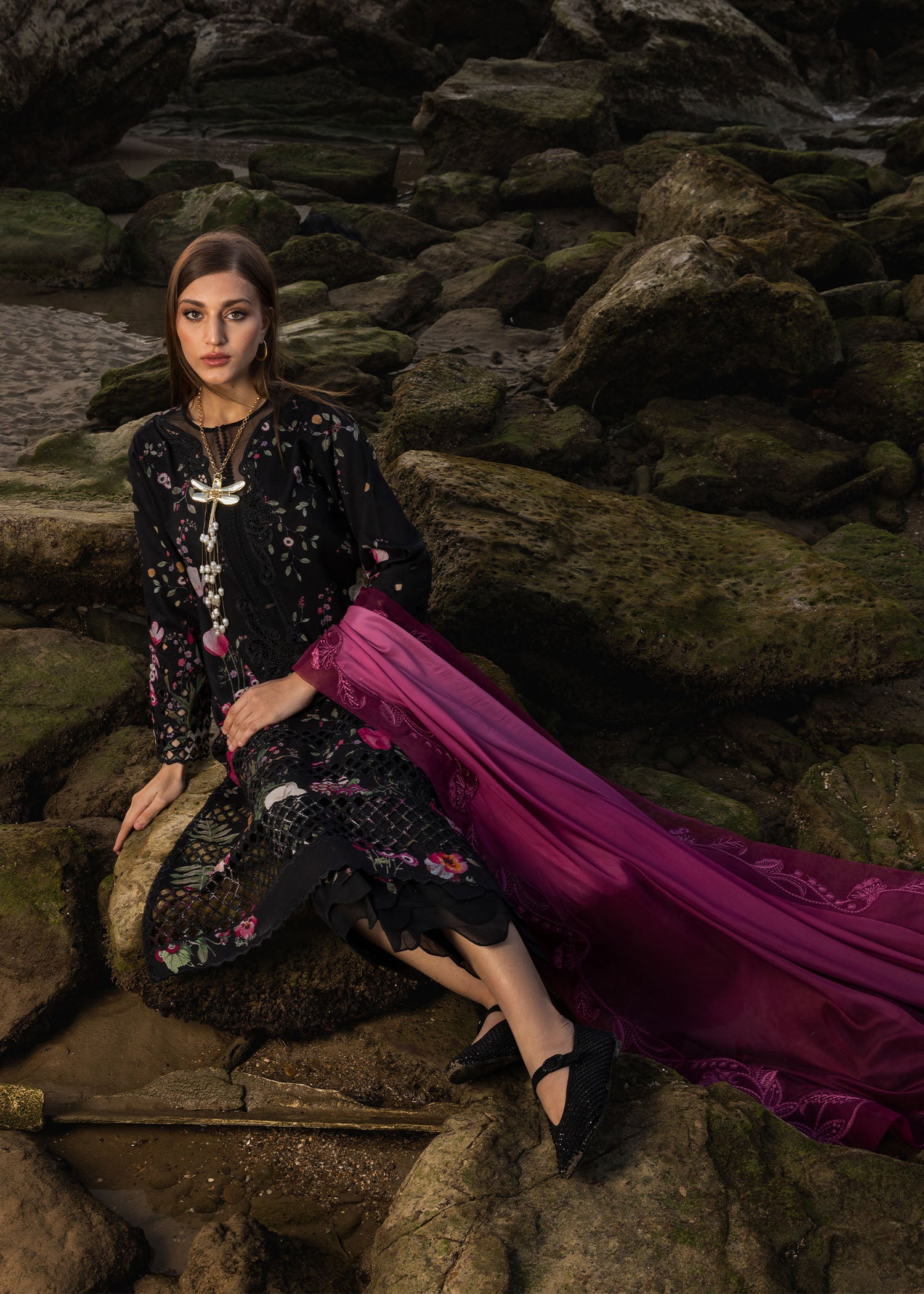Crimson | Floe by Crimson | Bloom Bold - D4 B - Ladies Clothes -  Libasekhas