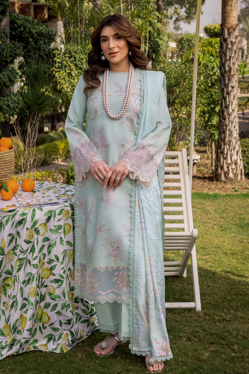 Rangrasiya | Florence Summer Edit 25 | Shireen - by - Libasekhas UK - Registered Vendor of : Rangrasiya - 100% Original Designer Dresss