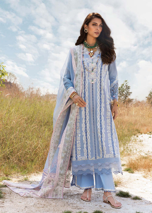 Saira Shakira | Luxury Lawn 25 | NADINE-A - by - Libasekhas UK - Registered Vendor of : Saira Shakira - 100% Original Designer Dresss