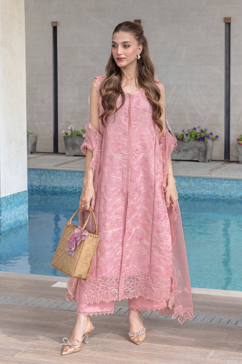 Rangrasiya | Carnation Luxury Festive Edit 25 | Mila - by - Libasekhas UK - Registered Vendor of : Rangrasiya - 100% Original Designer Dresss
