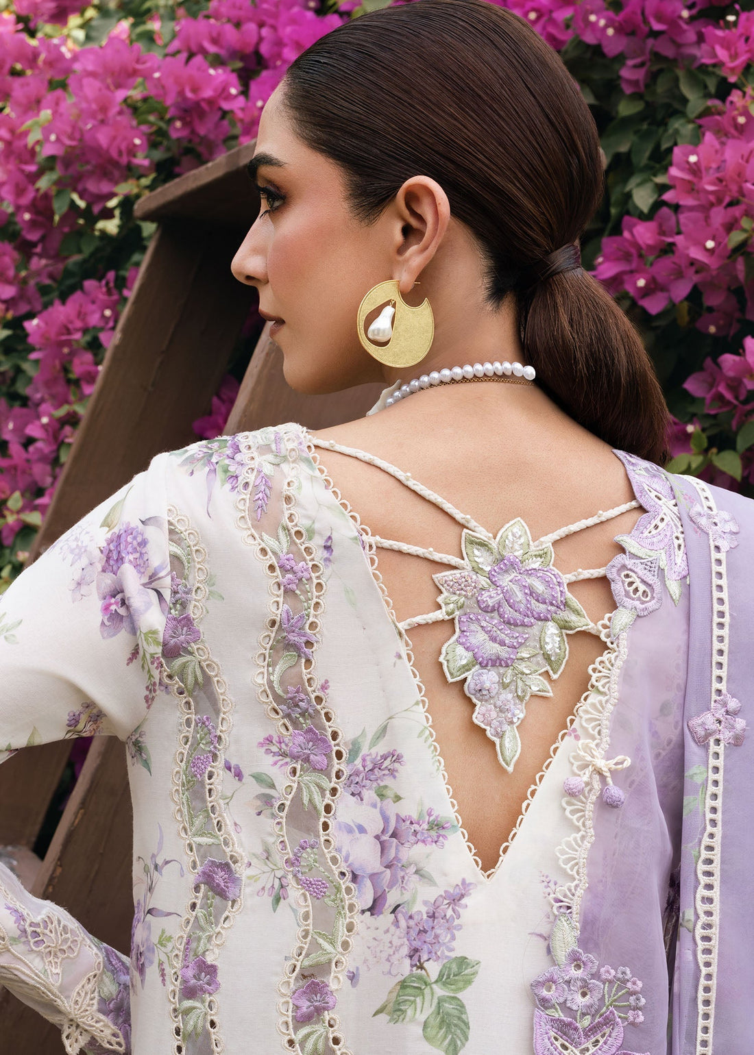 Crimson | Tasawar 25 | LAVENDER FALL - D5B - by - Libasekhas UK - Registered Vendor of : Crimson - 100% Original Designer Dresss