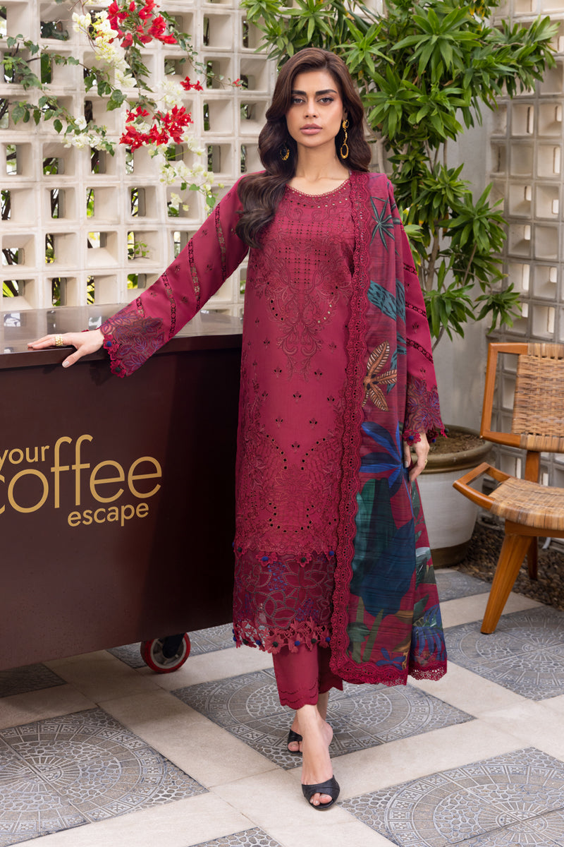 Rangrasiya | Carnation Luxury Festive Edit 25 | Aria - by - Libasekhas UK - Registered Vendor of : Rangrasiya - 100% Original Designer Dresss