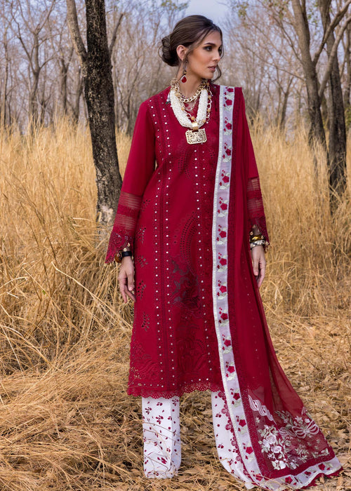 Saira Shakira | Luxury Lawn 25 | SHAMS-A - by - Libasekhas UK - Registered Vendor of : Saira Shakira - 100% Original Designer Dresss