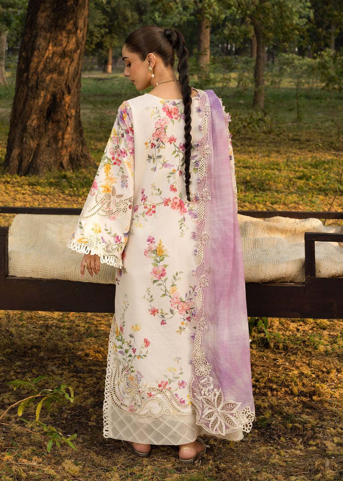Crimson | Tasawar 25 | PETALS AND PROMISES - D2B - by - Libasekhas UK - Registered Vendor of : Crimson - 100% Original Designer Dresss
