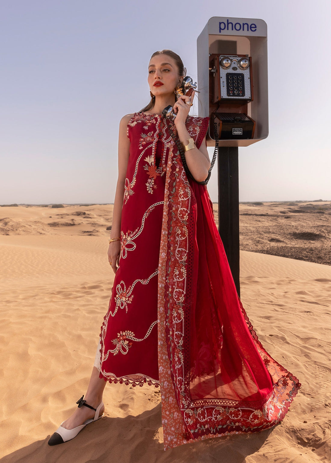 Crimson | Floe by Crimson | Twirls And Ties - D8 B - Ladies Clothes -  Libasekhas