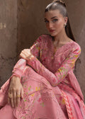 Crimson | Tasawar 25 | PETALS AND PROMISES - D2A - by - Libasekhas UK - Registered Vendor of : Crimson - 100% Original Designer Dresss