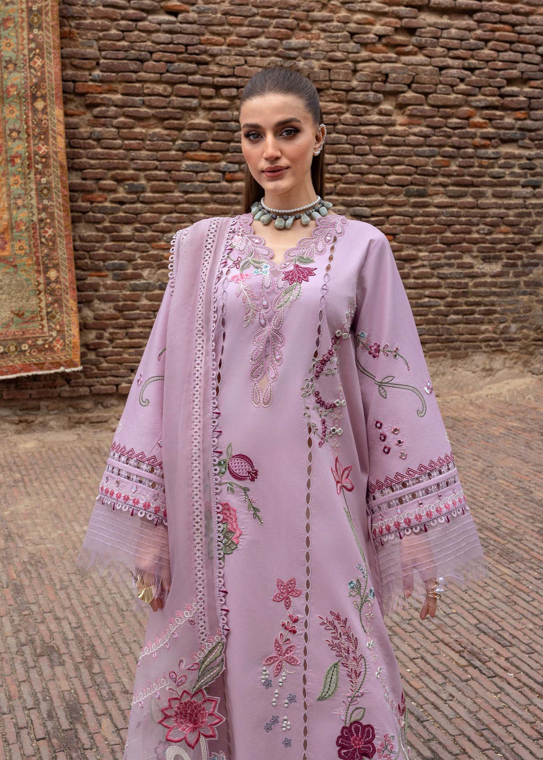 Crimson | Tasawar 25 | MIRROR GARDEN - D3B - by - Libasekhas UK - Registered Vendor of : Crimson - 100% Original Designer Dresss