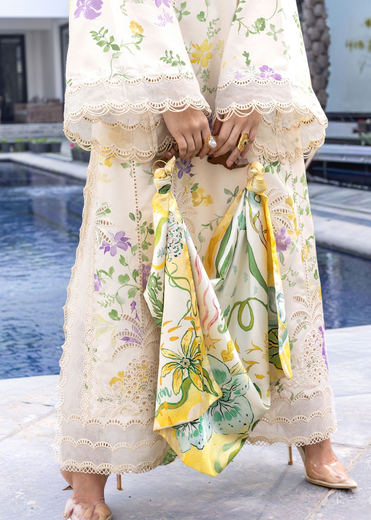 Crimson | flow lawn 26 | TROPIC TEASE - D4A - by Libasekhas UK - Registered Vendor of : Crimson - 100% Original Designer Dress