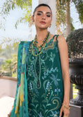 Crimson | flow lawn 26 | BEAUTY IN BLOOM - D3B - by Libasekhas UK - Registered Vendor of : Crimson - 100% Original Designer Dress