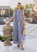 Crimson | flow lawn 26 | FLORAL SERENITY-D1B - by Libasekhas UK - Registered Vendor of : Crimson - 100% Original Designer Dress