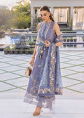 Crimson | flow lawn 26 | FLORAL SERENITY-D1B - by Libasekhas UK - Registered Vendor of : Crimson - 100% Original Designer Dress