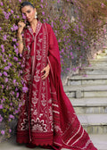 Crimson | flow lawn 26 | A HANDMADE TALE-D5A - by Libasekhas UK - Registered Vendor of : Crimson - 100% Original Designer Dress