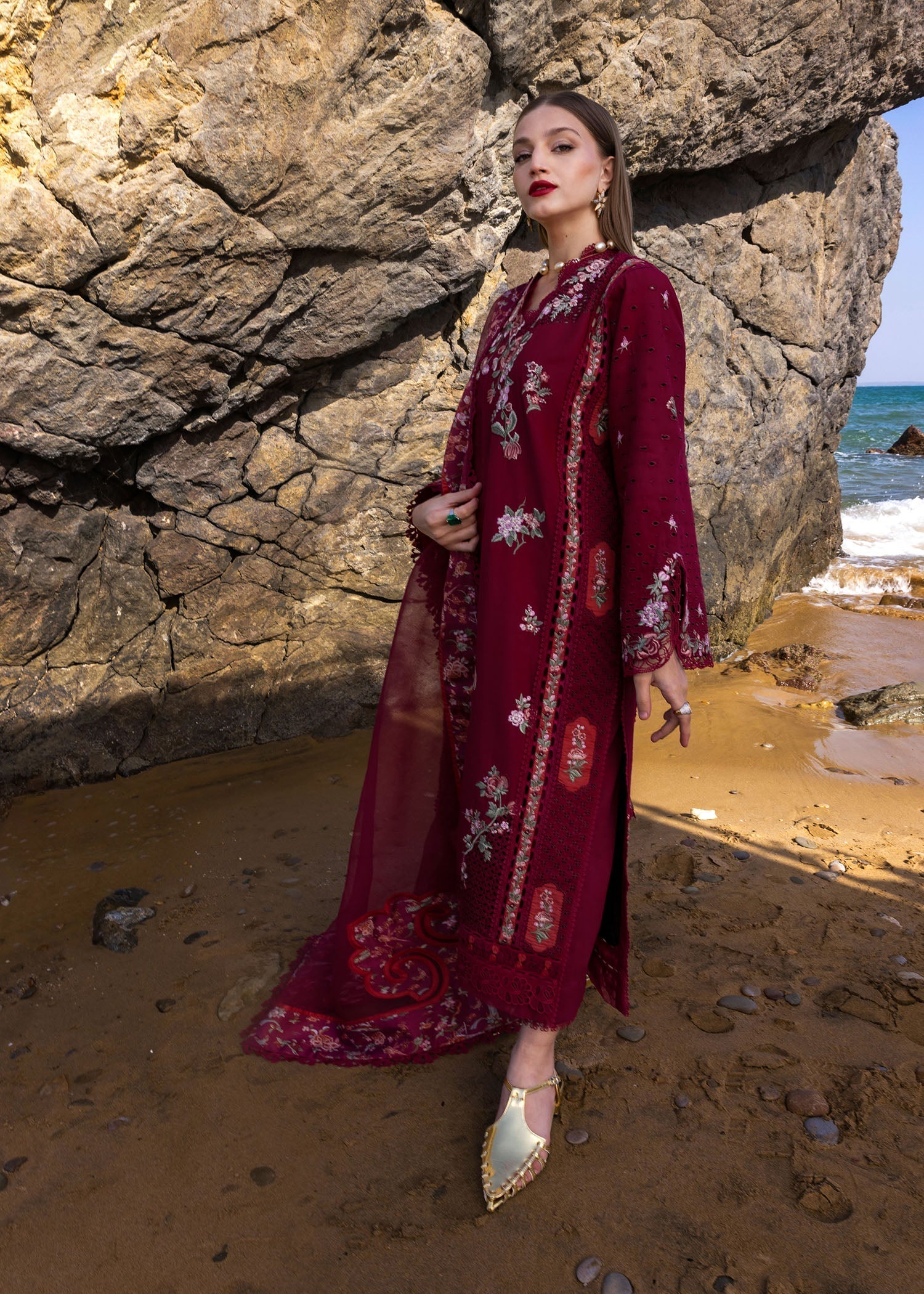 Crimson | Floe by Crimson | Parsi Threads - D5 B - Ladies Clothes -  Libasekhas