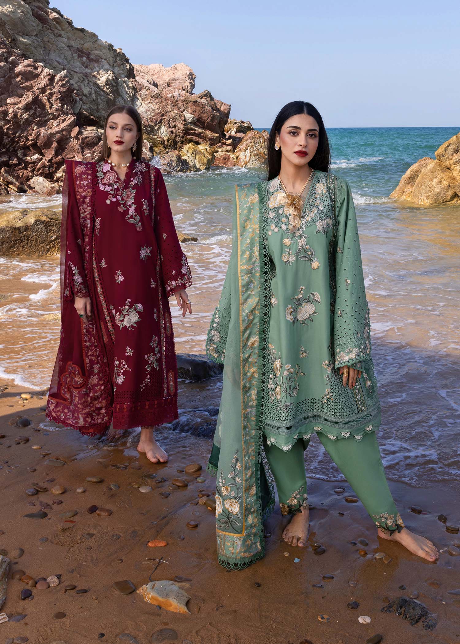 Crimson | Floe by Crimson | Parsi Threads - D5 A - Ladies Clothes -  Libasekhas