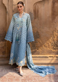 Crimson | flow lawn 26 | OMBRE LOVE - D8A - by Libasekhas UK - Registered Vendor of : Crimson - 100% Original Designer Dress