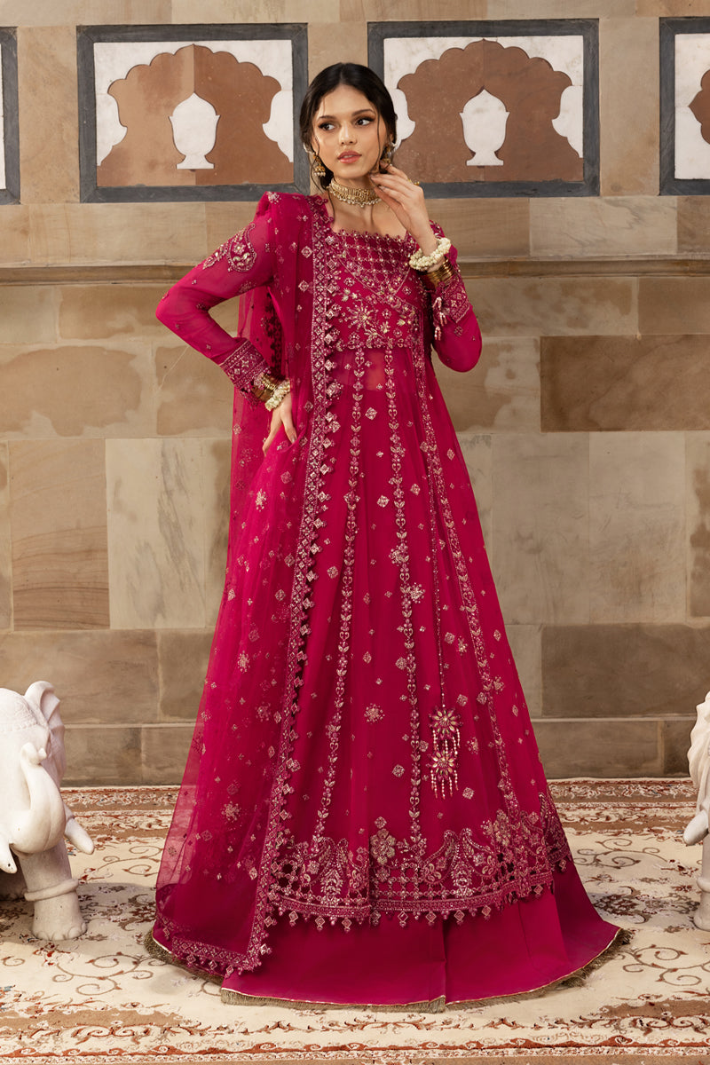 Rangrasiya | Chiffon Formals | Fareeha - by Libasekhas UK - Registered Vendor of : Rangrasiya - 100% Original Designer Dress