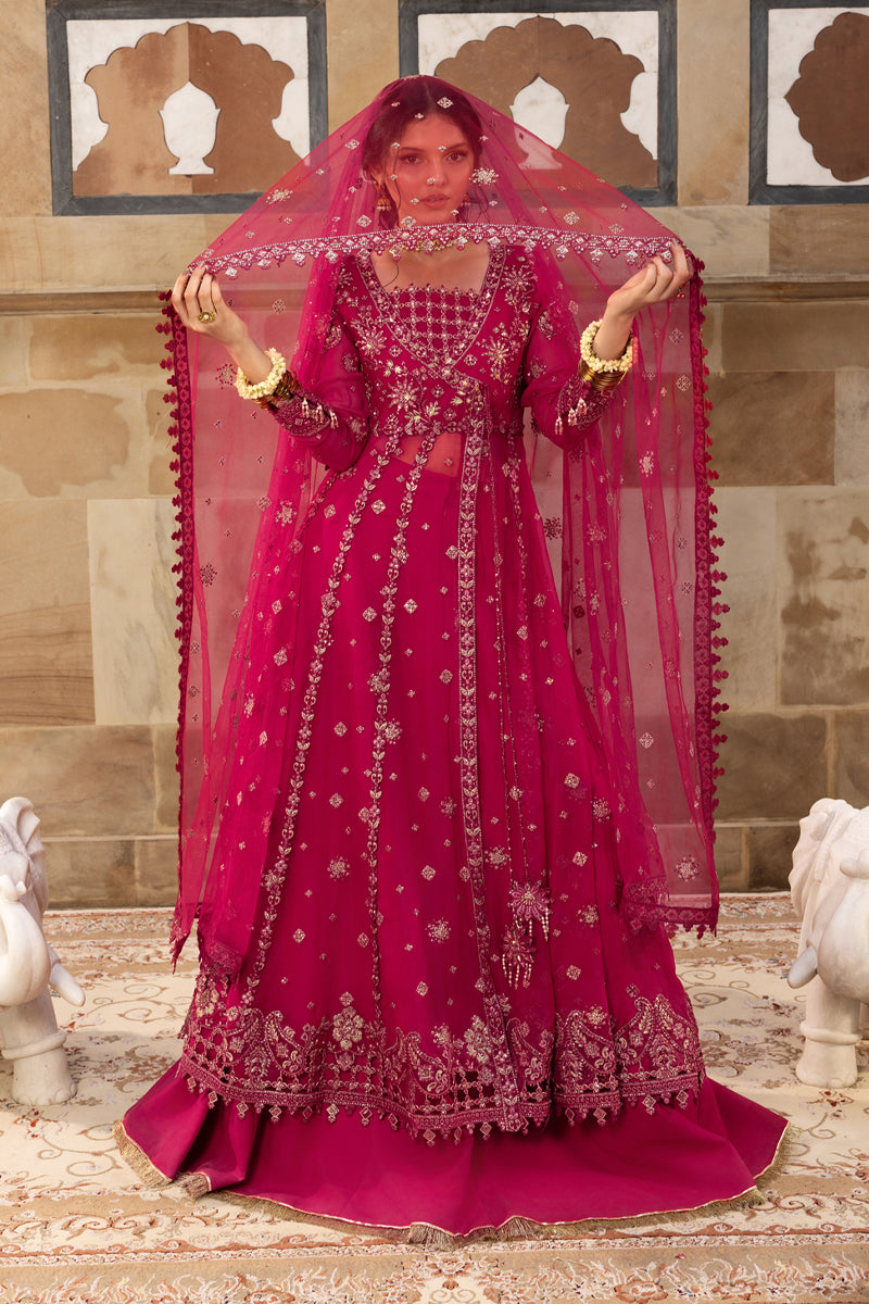 Rangrasiya | Chiffon Formals | Fareeha - by Libasekhas UK - Registered Vendor of : Rangrasiya - 100% Original Designer Dress