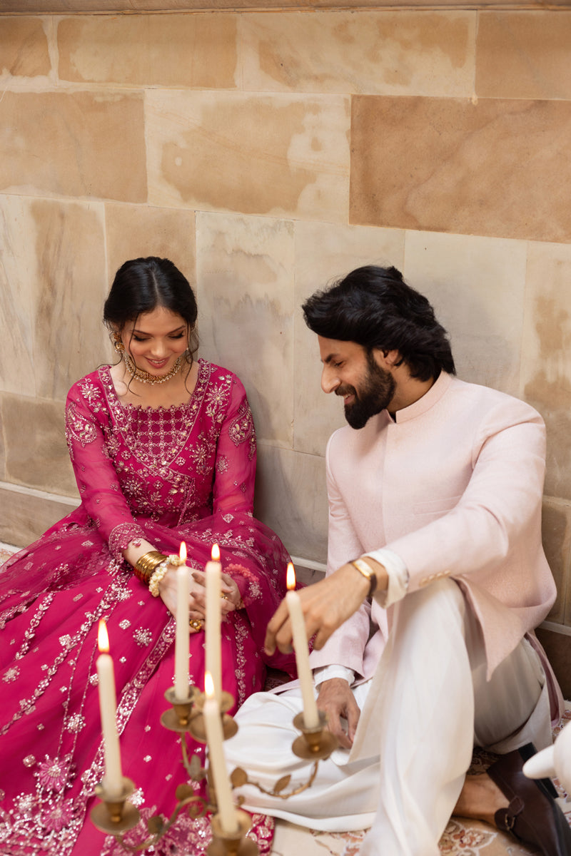 Rangrasiya | Chiffon Formals | Fareeha - by Libasekhas UK - Registered Vendor of : Rangrasiya - 100% Original Designer Dress