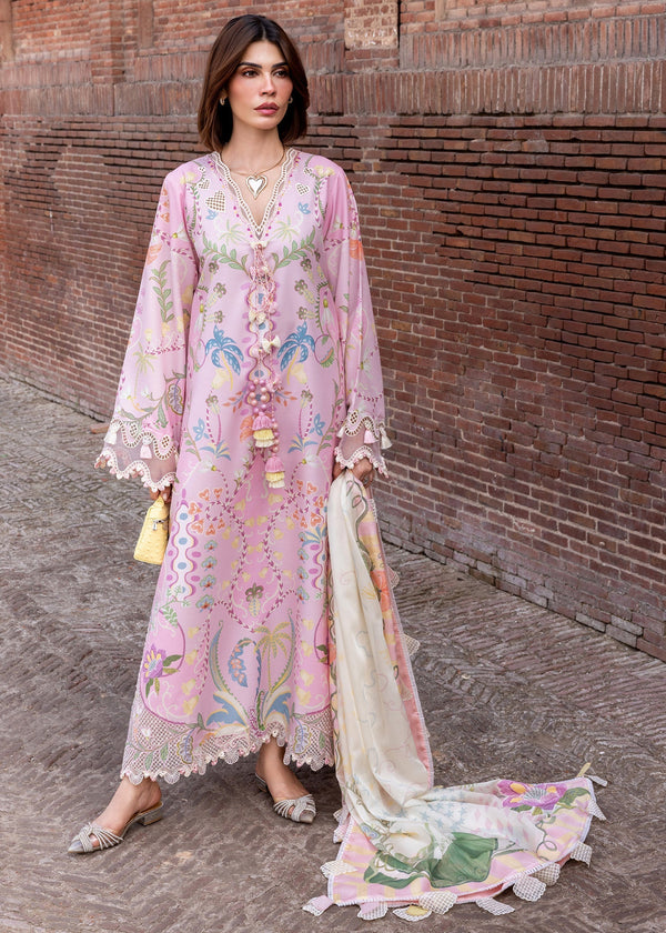 Crimson | flow lawn 26 | OUT OF MANY HEARTS - D6A - by Libasekhas UK - Registered Vendor of : Crimson - 100% Original Designer Dress