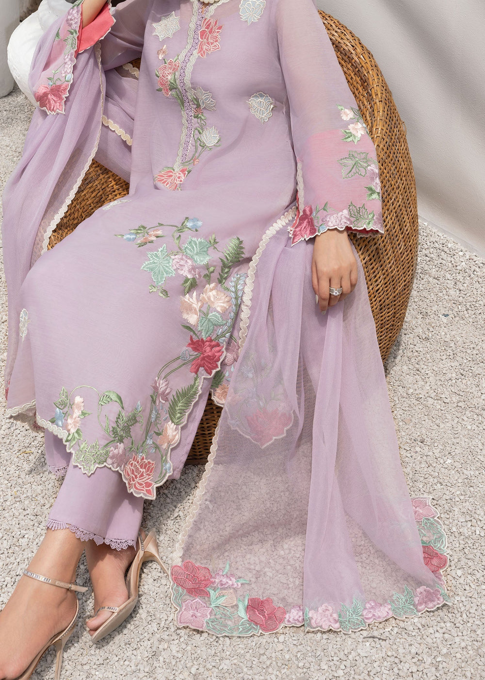 Saira Shakira | Rosea Casual Pret 25 | Irise - by Libasekhas UK - Registered Vendor of : Saira Shakira - 100% Original Designer Dress