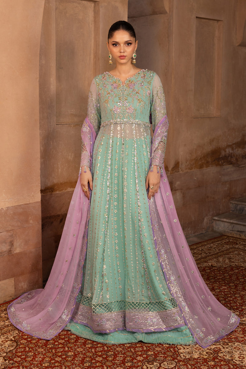 Rangrasiya | Chiffon Formals | Zoha - by Libasekhas UK - Registered Vendor of : Rangrasiya - 100% Original Designer Dress