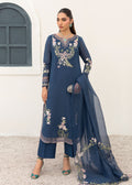 Saira Shakira | Rosea Casual Pret 25 | Midnight - by Libasekhas UK - Registered Vendor of : Saira Shakira - 100% Original Designer Dress