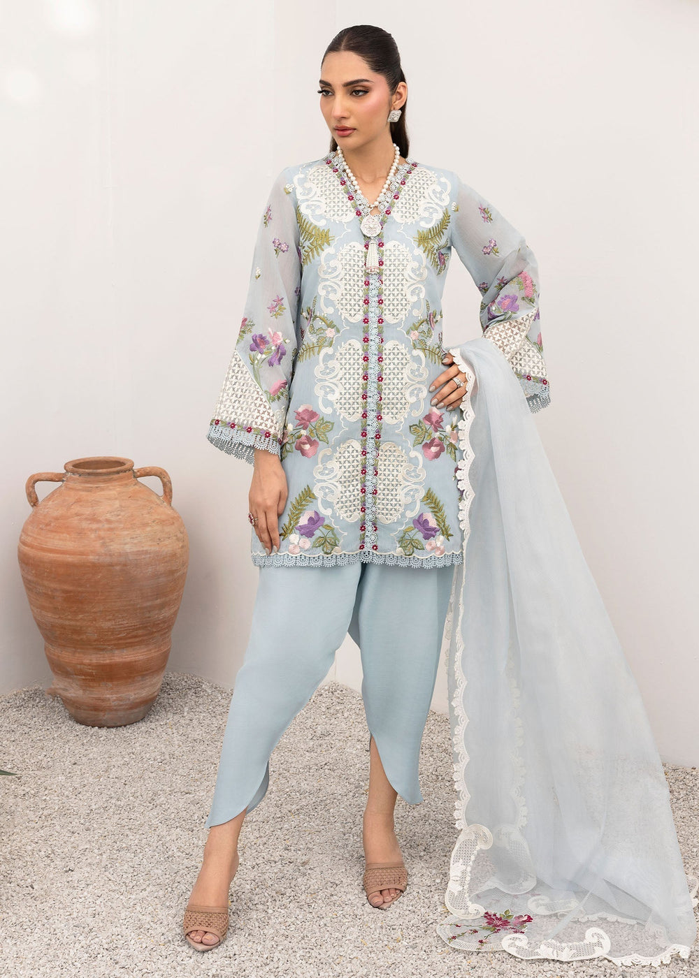 Saira Shakira | Rosea Casual Pret 25 | Mirae - by Libasekhas UK - Registered Vendor of : Saira Shakira - 100% Original Designer Dress