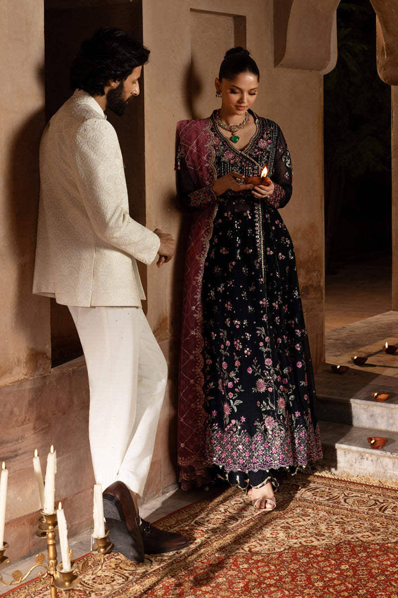 Rangrasiya | Chiffon Formals | Sofia - by Libasekhas UK - Registered Vendor of : Rangrasiya - 100% Original Designer Dress