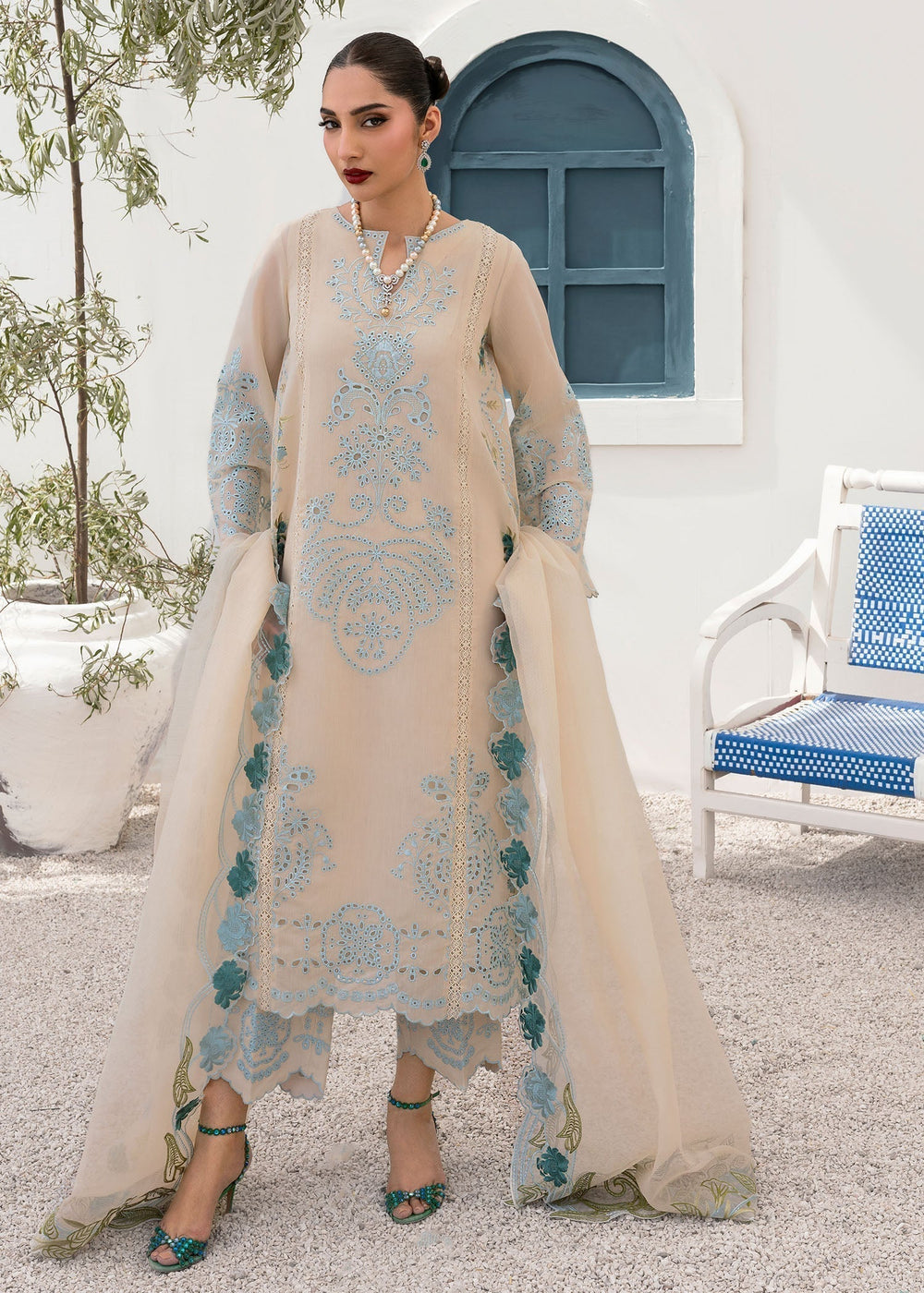 Saira Shakira | Rosea Casual Pret 25 | Serra - by Libasekhas UK - Registered Vendor of : Saira Shakira - 100% Original Designer Dress