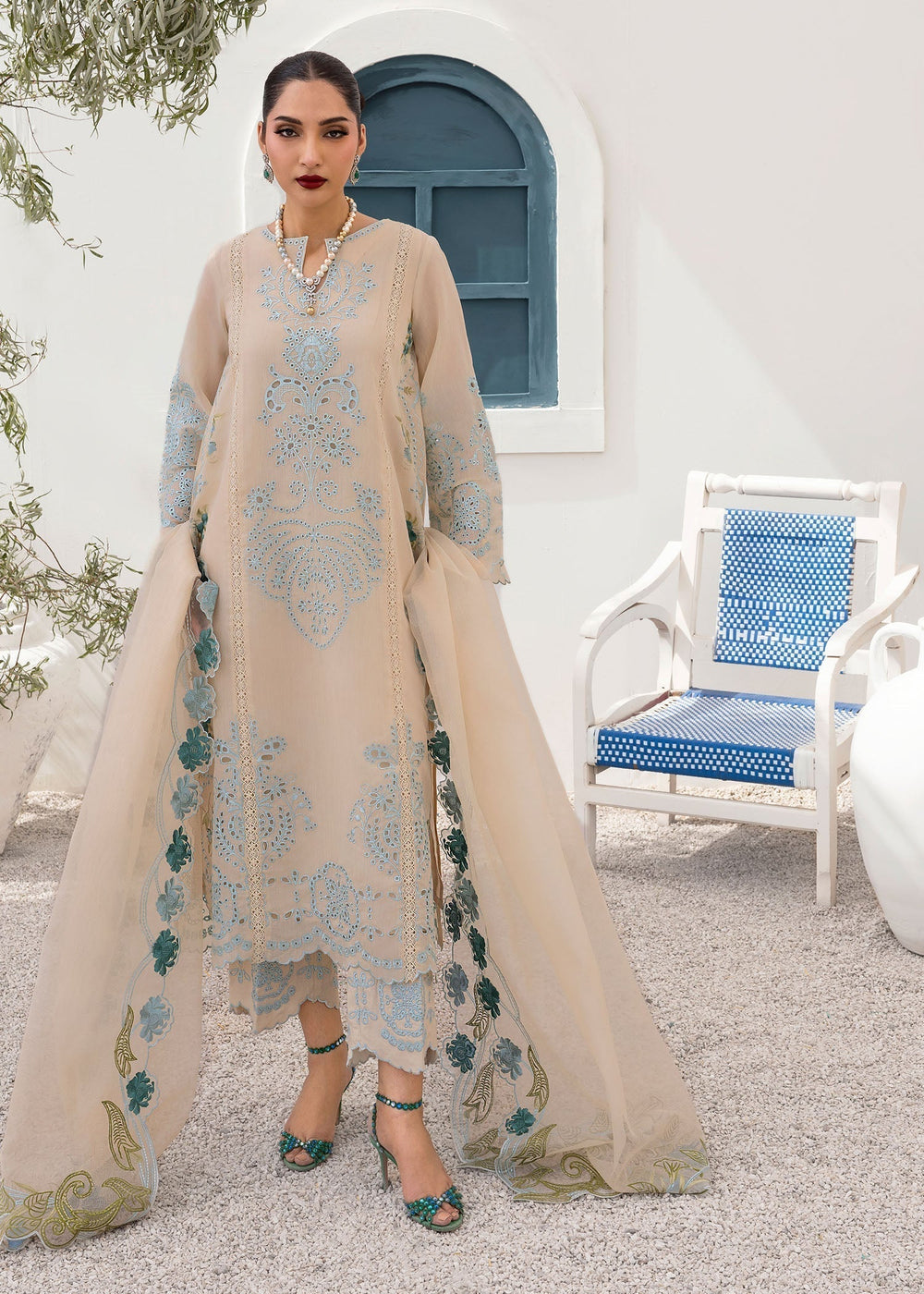Saira Shakira | Rosea Casual Pret 25 | Serra - by Libasekhas UK - Registered Vendor of : Saira Shakira - 100% Original Designer Dress