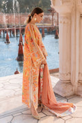 Crimson | flow lawn 26 | A SUMMER DANCE - D2A - by Libasekhas UK - Registered Vendor of : Crimson - 100% Original Designer Dress