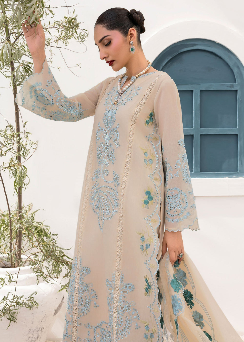 Saira Shakira | Rosea Casual Pret 25 | Serra - by Libasekhas UK - Registered Vendor of : Saira Shakira - 100% Original Designer Dress