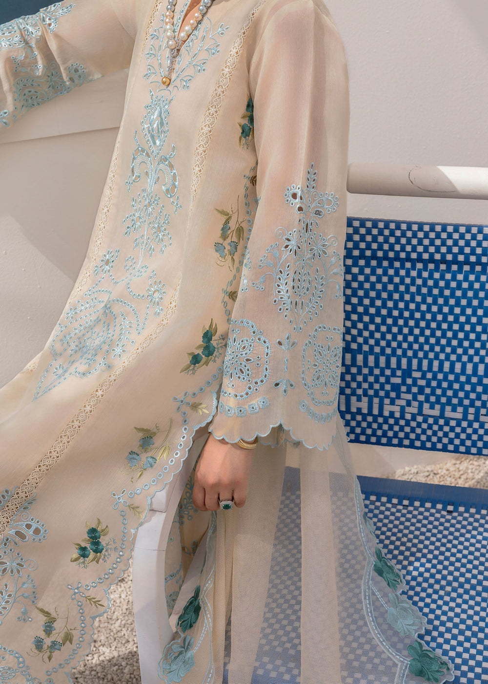 Saira Shakira | Rosea Casual Pret 25 | Serra - by Libasekhas UK - Registered Vendor of : Saira Shakira - 100% Original Designer Dress