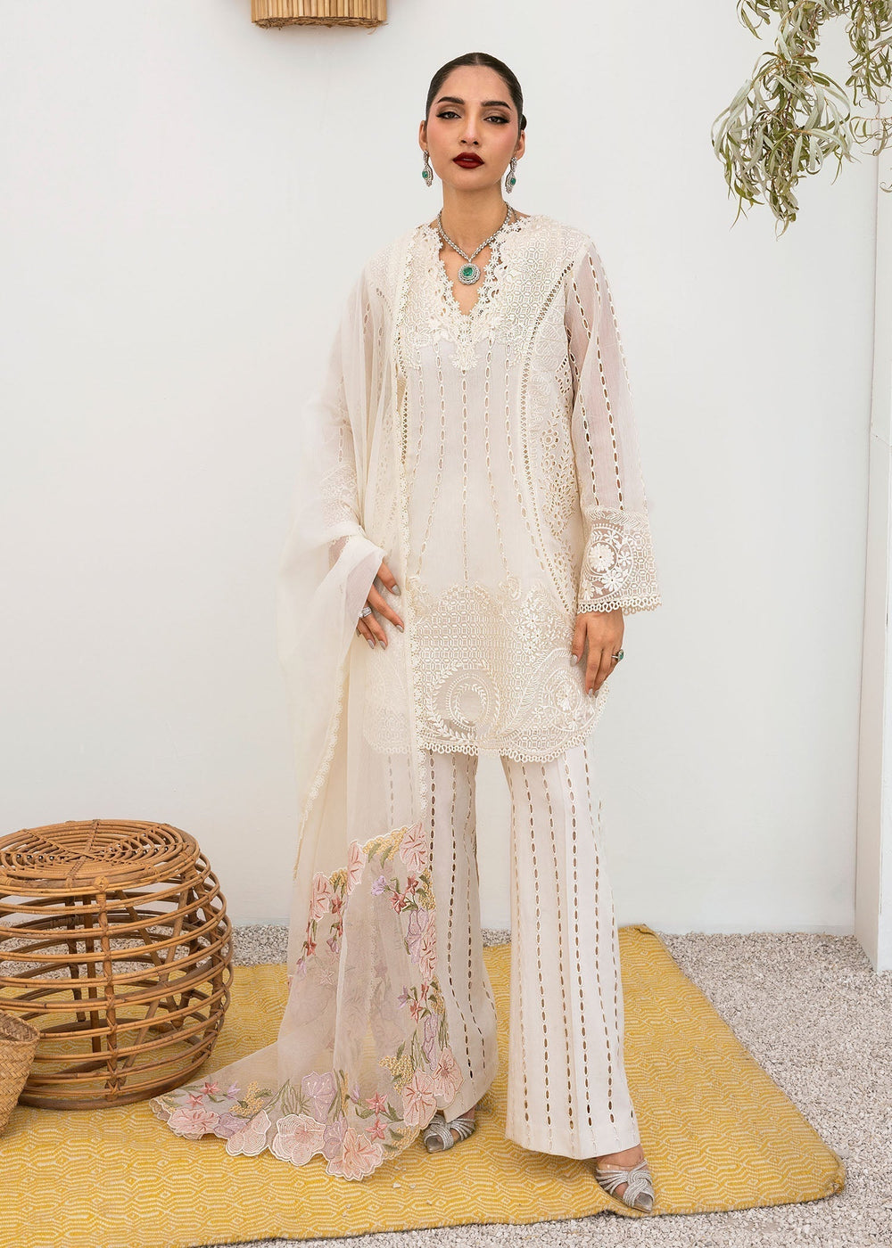 Saira Shakira | Rosea Casual Pret 25 | Dew - by Libasekhas UK - Registered Vendor of : Saira Shakira - 100% Original Designer Dress