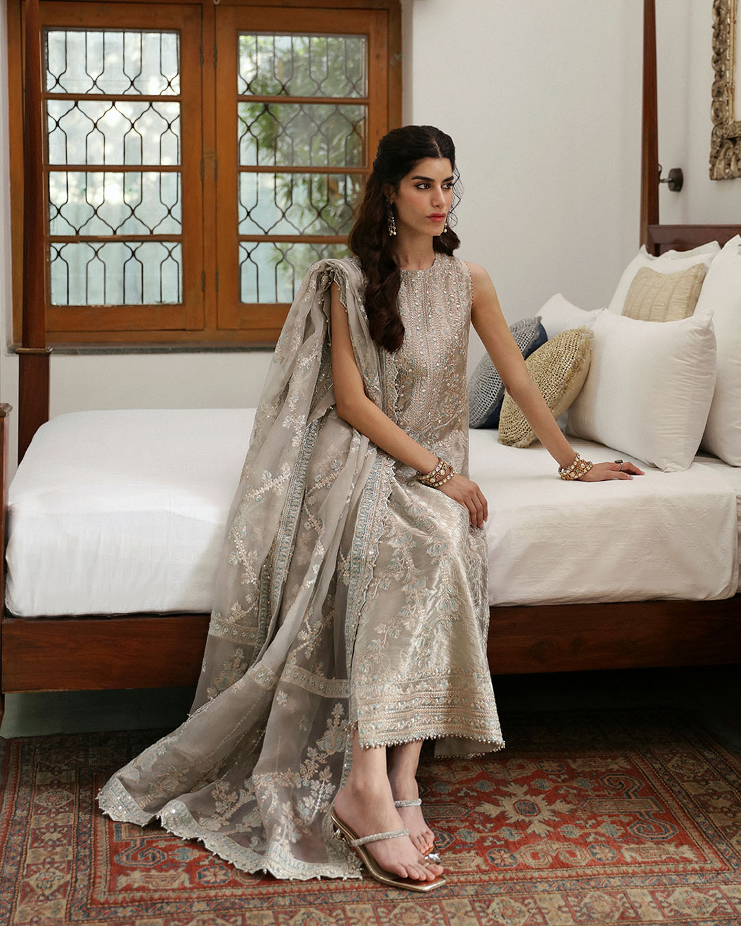 Faiza Saqlain | Mehermah Luxe Formals | Damaris - by - Libasekhas UK - Registered Vendor of : Faiza Saqlain - 100% Original Designer Dresss