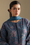 Zara Shahjahan | Coco Winter 25 | Mist-2B - by Libasekhas UK - Registered Vendor of : Zara Shahjahan - 100% Original Designer Dress