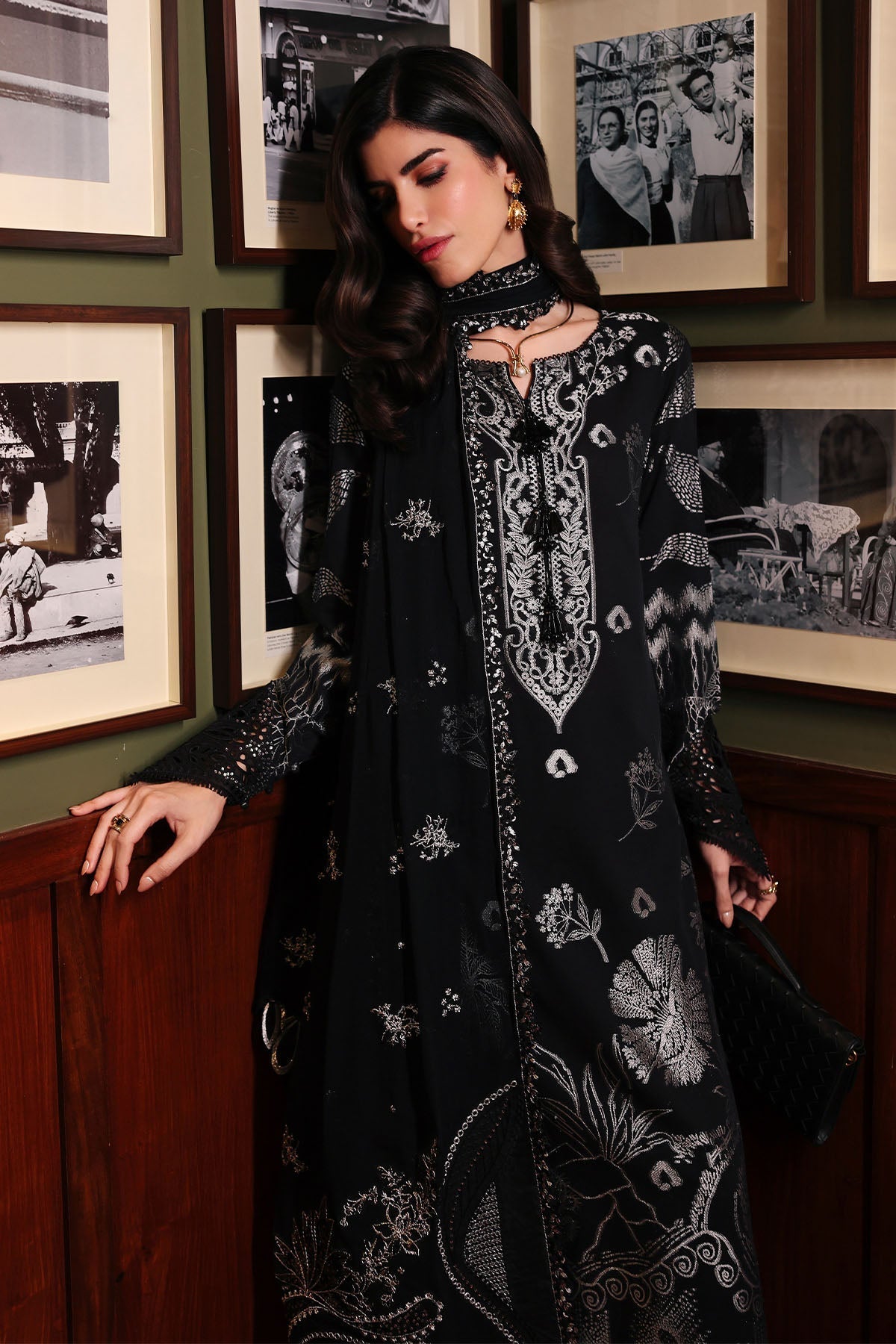 Nureh | Exclusive Jacquard | NE-227 - by Libasekhas UK - Registered Vendor of : Nureh - 100% Original Designer Dress