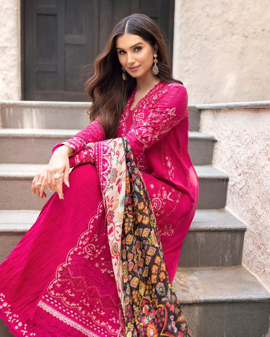 Faiza Saqlain | Zinnia Lawn 25 | Varda - by - Libasekhas UK - Registered Vendor of : Faiza Saqlain - 100% Original Designer Dresss