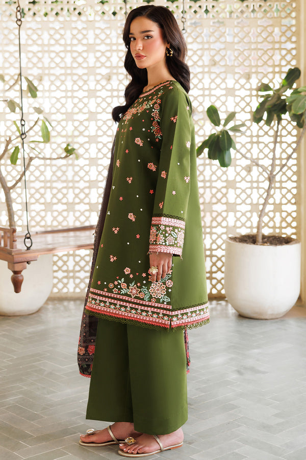 Farasha | Summer Weaves Embroidered Lawn | Olivine Dreams - by - Libasekhas UK - Registered Vendor of : Farasha - 100% Original Designer Dresss